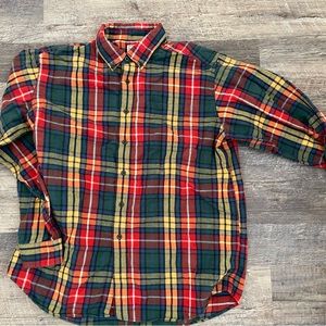 LL Bean flannel